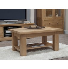 Torino Contemporary Oak 3 x 2 Medium Coffee Table